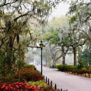 Fountain’s End - Forsyth Park, Savannah, Georgia