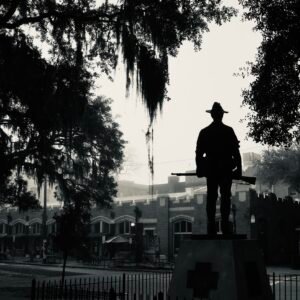 The Hiker - Forsyth Park, Savannah, Georgia