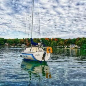 Autumn Reflections – Gull Lake, Michigan