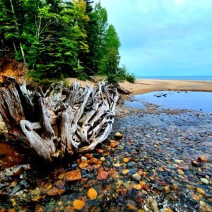 Where the River Meets Lake Superior